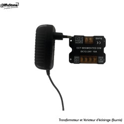 Porte-bouteilles en pierre lumineuse ALPINE – Design DiffuStone®